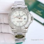 Clean Factory Super Clone Rolex Yacht-Master 40 watch 904L Steel Case Beige Dial